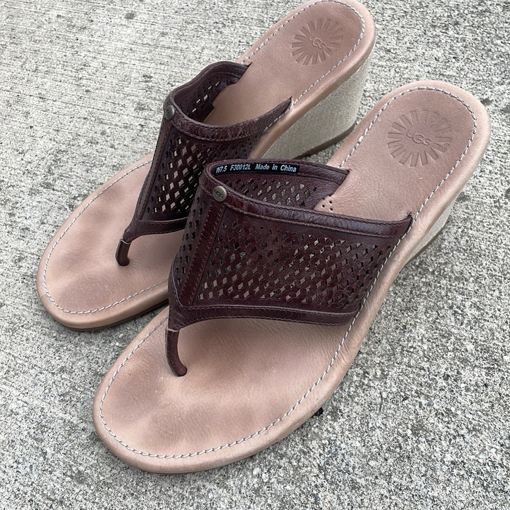 UGG 3” Wedge summer sandal - Picture 8 of 8